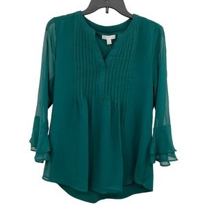 Charter Club Womens Shirt Green Size Small NWT‎ (A150)